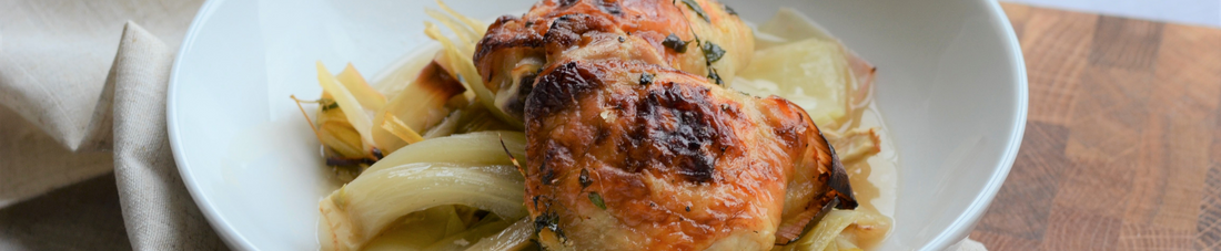 Chicken tray bake recipe