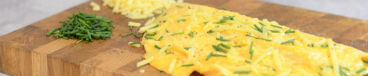 Cheese Omelette Recipe With Chives